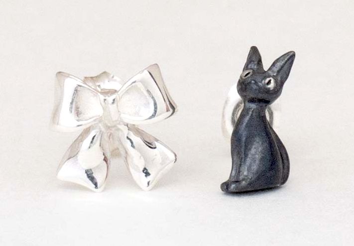 【完売品】ジブリ美術館 オリジナル ネックレス「ジジ」 ジブリ美術館限定 ジジぶらさがりネックレス 魔女の宅急便