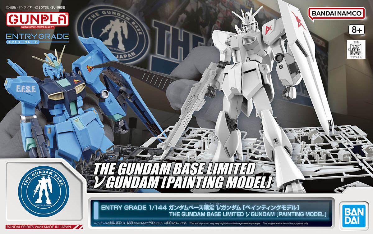 ENTRY GRADE 1/144 ガンダムベース限定 νガンダム [ペインティング モデル] 機動戦士ガンダム 逆襲のシャア画像