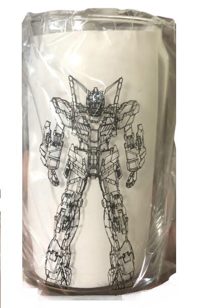 ガンダムベース限定 ユニコーンガンダム立像缶型 グラス 機動戦士ガンダムUC(ユニコーン)画像
