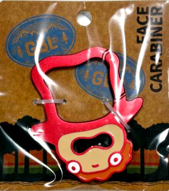 GBL限定 フェイスカラビナ 「ポニョ」 ジブリ美術館 崖の上のポニョ画像