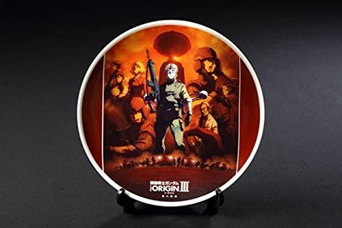 ガンダムカフェ限定 THE ORIGIN 3 シャア専用 メモリアルプレート 機動戦士ガンダム画像