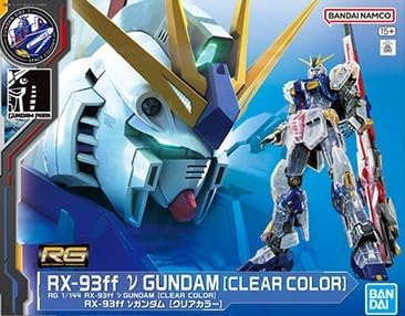 GUNDAM SIDE-F限定 RG 1/144 RX-93ff νガンダム [クリアカラー] 機動戦士ガンダム 逆襲のシャア画像