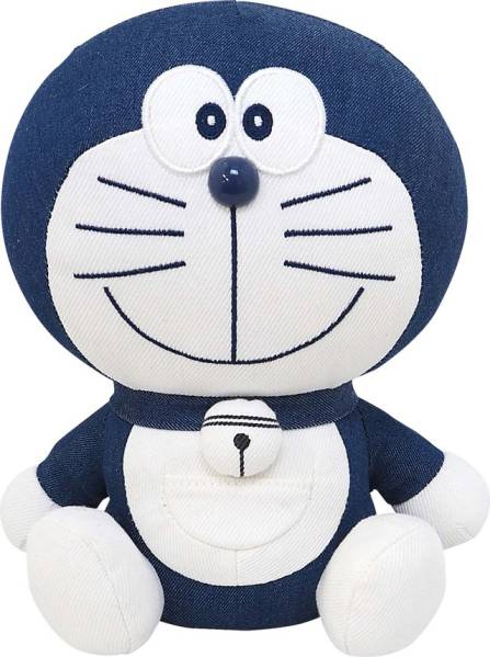 楽天市場】ドラえもん 12周年Ver. デニムドラえもん ぬいぐるみ