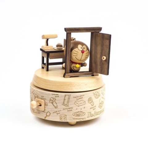 楽天市場 ドラえもん どこでもドア 木製 オルゴール Wooden Music Box 藤子 F 不二雄ミュージアム限定 ゾートロープ