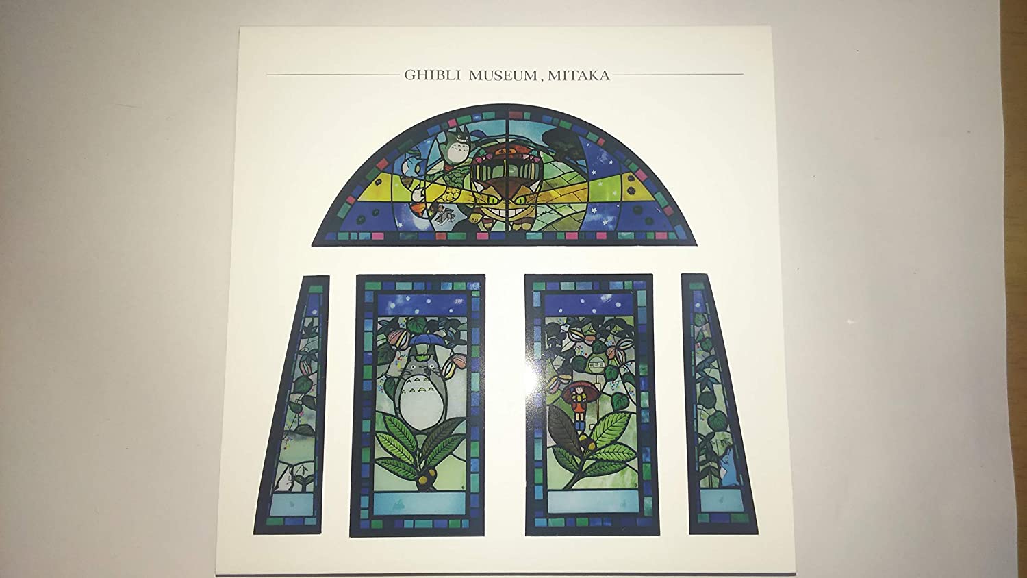 楽天市場】ジブリ美術館 ステンドグラス 一筆箋(いっぴつせん) 「傘
