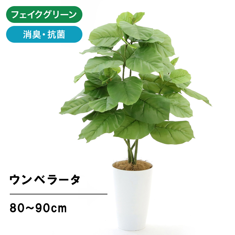 光触媒 人工観葉植物 ウォールグリーン フェイクグリーン ウンベラータ