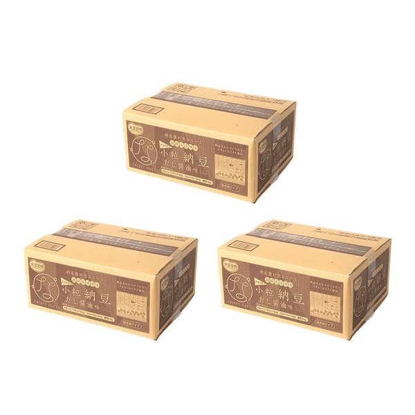 MDホールディングス 大豆習慣 クリスピー小粒納豆 だし醤油 (大容量BOX・3箱)｜zo- 11,304円