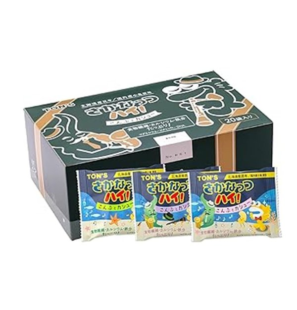 さかなっつハイ! こんぶとカシュー お菓子 お子様 カルシウム ナッツ 小魚 小分け 個包装商標登録番号 第6585805 (12個, こんぶとカシュー)｜zo-