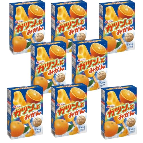 【8箱】ガツン、とみかん 58ml×40本セット アイス 冷凍 氷菓 まとめ買い 蜜柑 フルーツ おやつ デザート 果物画像