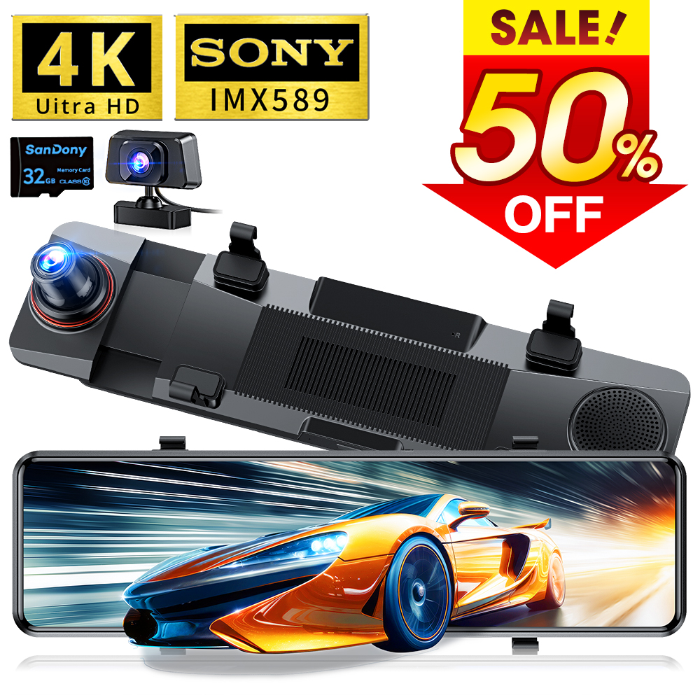 お値下げ中　VanTop H612R 4K ミラー型ドライブレコーダー vth812r008.jpg?resize=500,333&