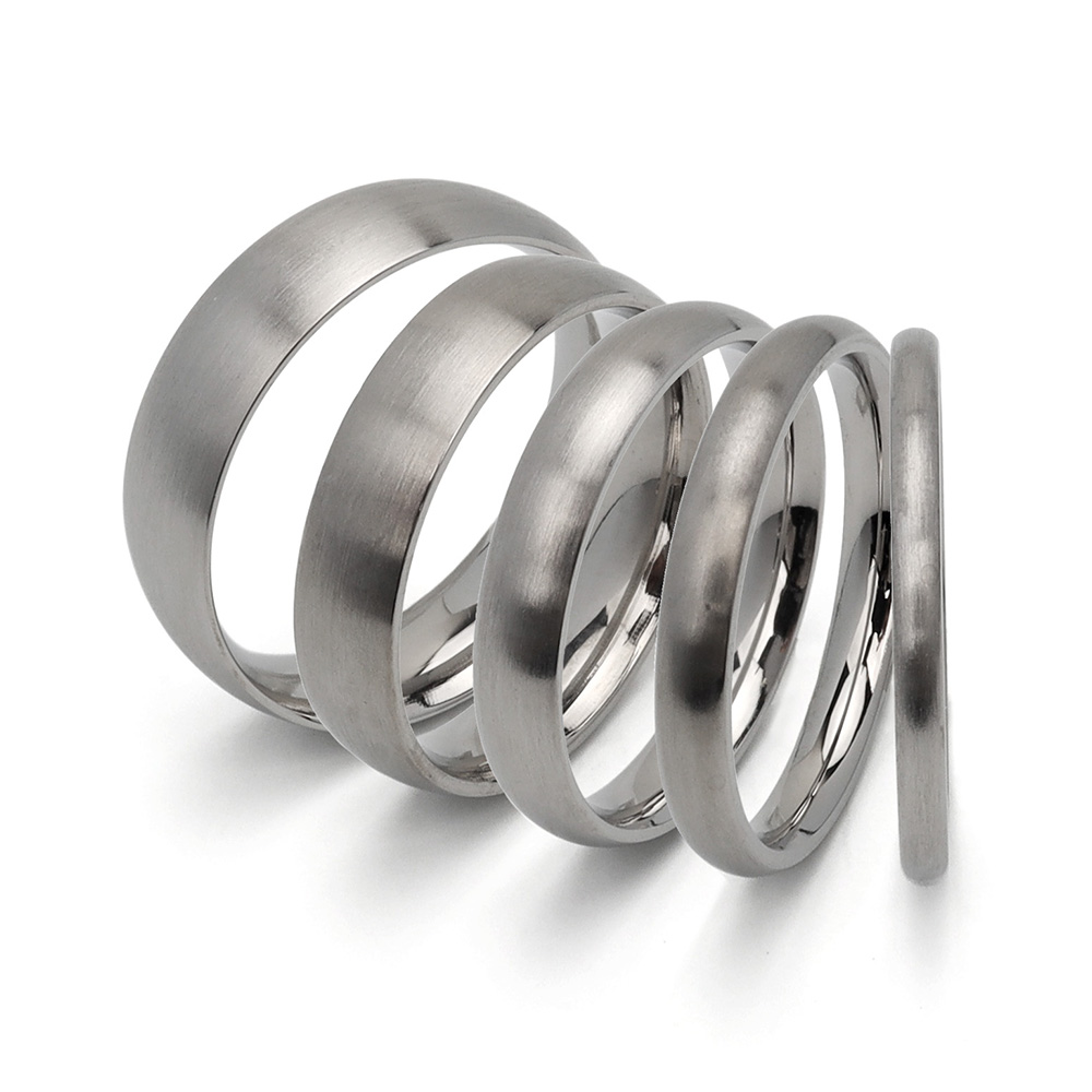 楽天市場】つや消し シルバーリング シンプルリング メンズ レディース