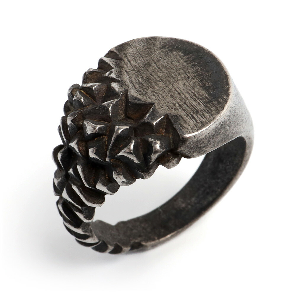 銀造です　ビンテージリング 楽天市場】タングステン 歯車リング 指輪 メンズ リング ブルー