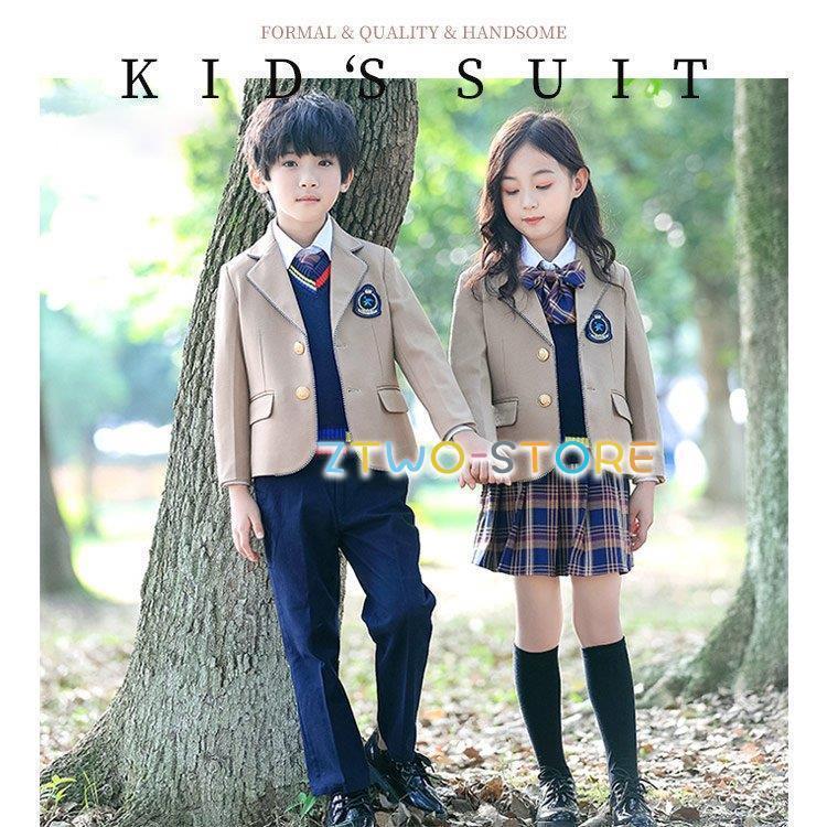 パンツスーツ セットアップ フォーマルスーツ 男の子 女の子 5点セット 入学式 卒業式 かっこいい 韓国 子供服 キッズ 発表会 スーツ パンツ トップス 春 秋｜Ztwo店 7,955円