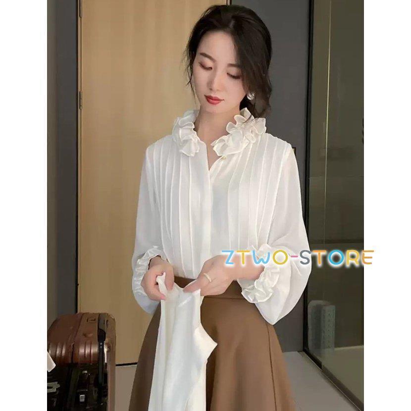 【美品タグ付】TSURU シアーフリルブラウス トープ シアーフリルブラウス/MM528115 – MISCH MASCH|31 Sons de mode