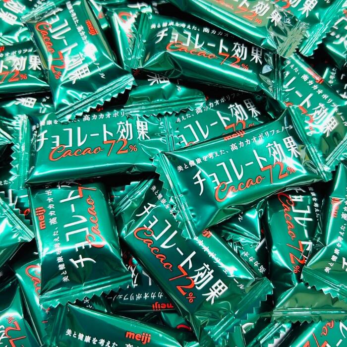 meiji チョコレート効果 72% 45枚入り チョコレート効果 チョコレート効果カカオ72% 明治 45枚入4袋計180枚