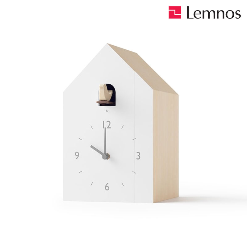 Lemnos cuckoo-collection bookend（NL19-01）カッコーコレクション ブックエンド カッコー時辰儀 置き時計 差し上げ物 一緒になる御祝い 作り御祝い nendo レムノス