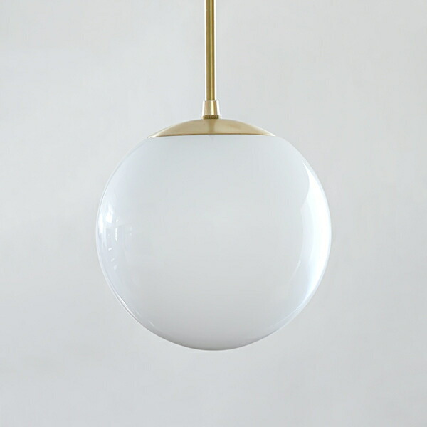 【マラソン期間中ポイント5倍】AXCIS LOSKA pendant light S white　ホワイト ライト LIGHTING 照明 灯り あかり 寝室 キッチンカウンター ダイニング 真鍮｜ZUIUN