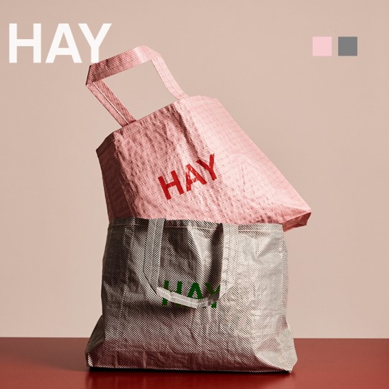 楽天市場】HAY エコバッグ ヘイ CANDY STRIPE SHOPPER XL 特大 トート