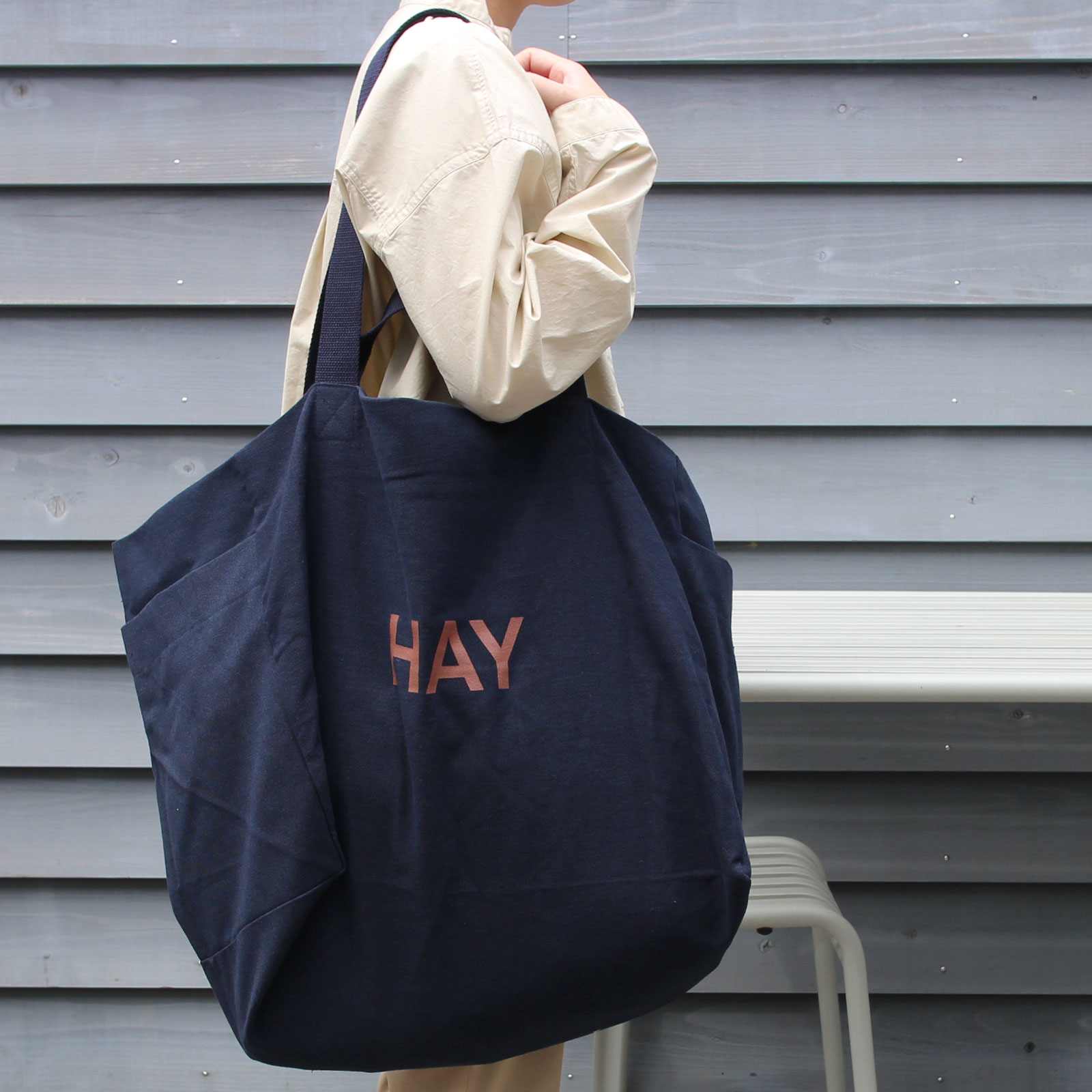 新品未使用】HAY新作 WEEKEND BAG ネイビー