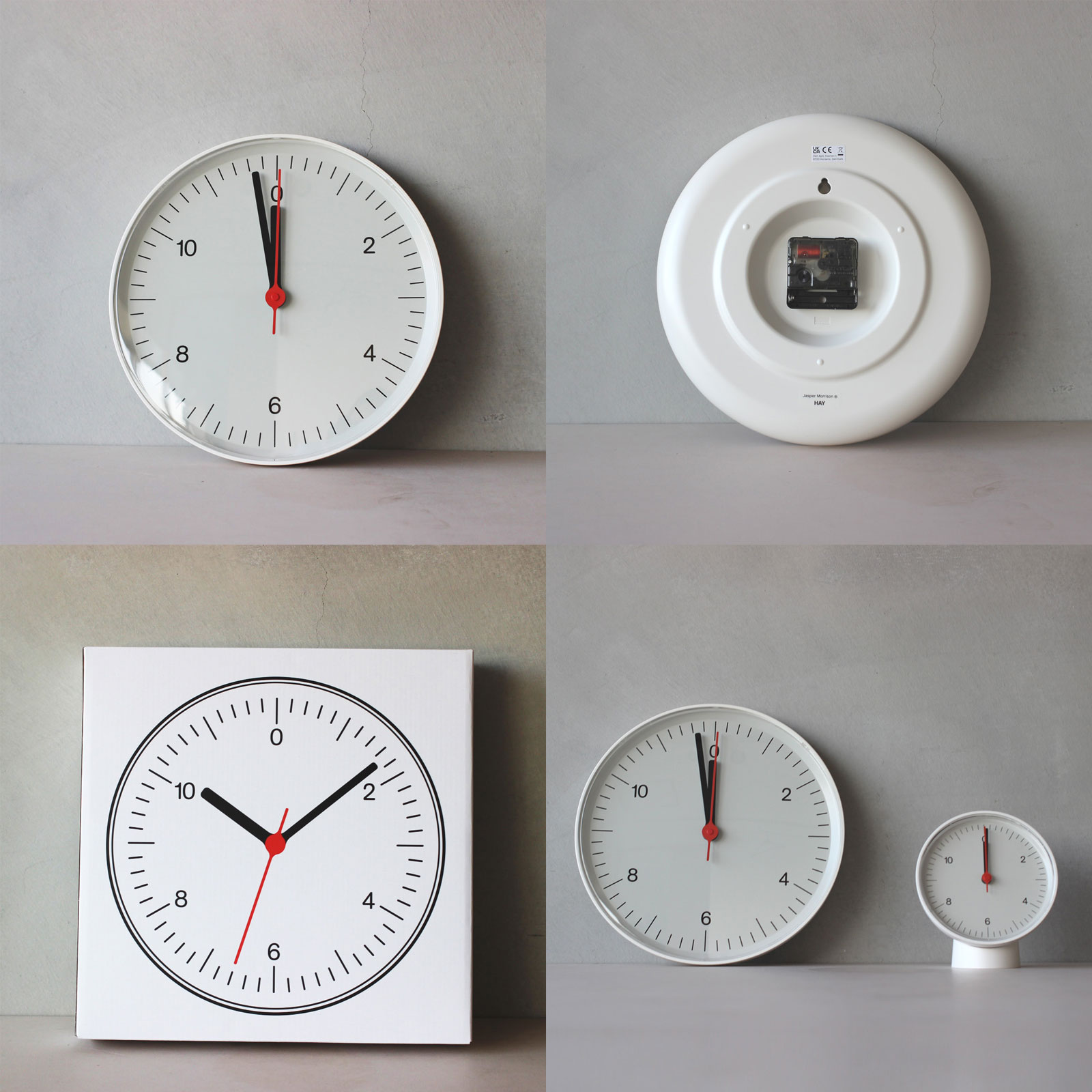 正規品 HAY WALL CLOCK BLACK/BLUE/GREEN/WHITE 掛け時計 時計