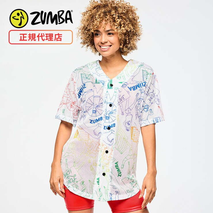 ZUMBA公式/ZUMBA ズンバ トップス Tシャツ クロップ丈 ボックス
