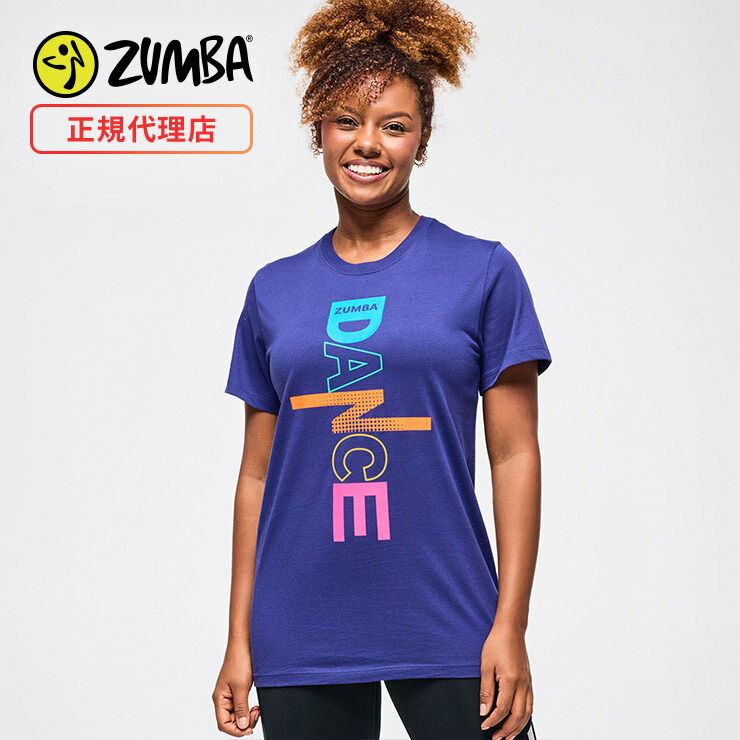 ZUMBA公式/ZUMBA ズンバ トップス Tシャツ クロップ丈 ボックス