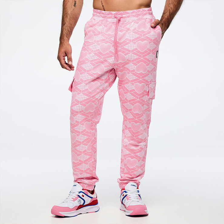 ZUMBA ズンバ 正規品 ウェア レディース パンツ カーゴパンツ 総柄