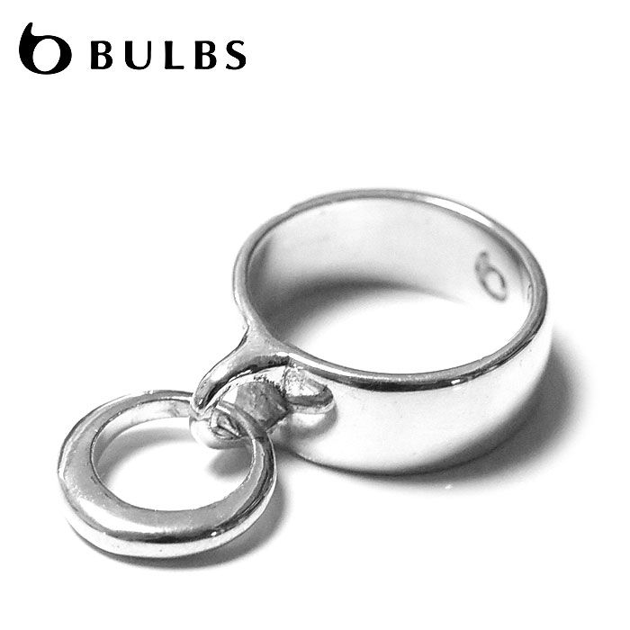 【STORY Oggi 雑誌掲載】【再入荷】≪BULBS≫ バルブス サークル リング チェーン デザイン 幅広 ボリューム シルバー リング SV925 (Silver) レディース ギフト ラッピング