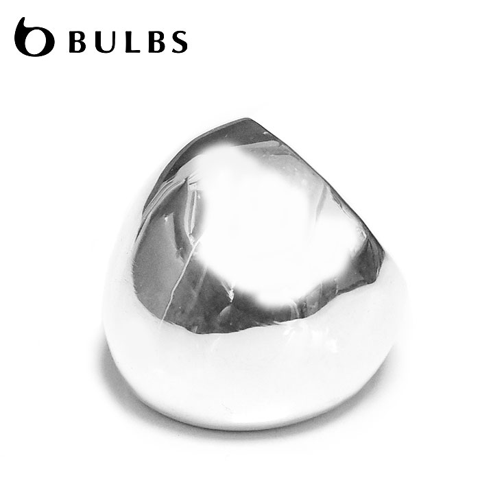 【STORY Oggi CLASSY LEE GISELe GLOW VERY 雑誌掲載】【待望の最新作】≪BULBS≫ バルブス ボリューム ドーム 幅広 リング デザイン シルバー リング SV925 (Silver) レディース ギフト