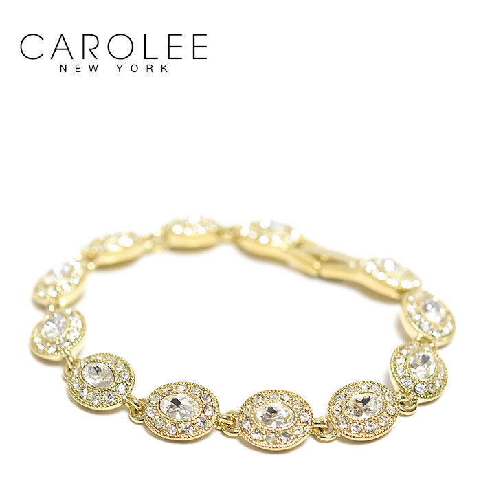 ≪CAROLEE≫ キャロリー スワロフスキー シルバー ネックレス ビジュー クリスタル Necklace (Silver) レディース ギフト ラッピング