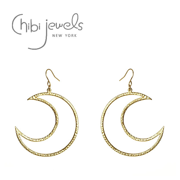 【国内即発】≪chibi jewels≫ 月と星モチーフ スタッズピアス 国内即発】≪chibi jewels≫ 月と星モチーフ スタッズピアス
