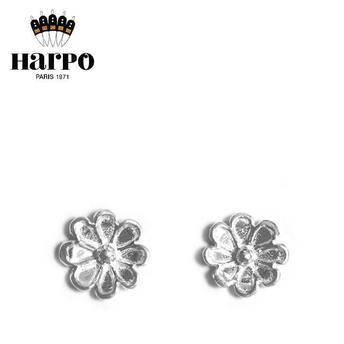 【待望の最新作】≪HARPO≫ アルポ ハルポ フラワー 花 シルバー スタッズ ピアス ナバホ ジュエリー SV925 Flower Earrings (Silver) レディース ギフト ラッピング|ZUTTOHOLIC
