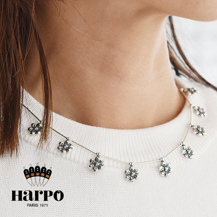 【LEE 雑誌掲載】【待望の最新作】≪HARPO≫ アルポ パルポ フラワー 花 シルバー ネックレス ズニ ナバホ SV925 Flower Necklace (Silver) レディース ギフト ラッピング｜ZUTTOHOLIC