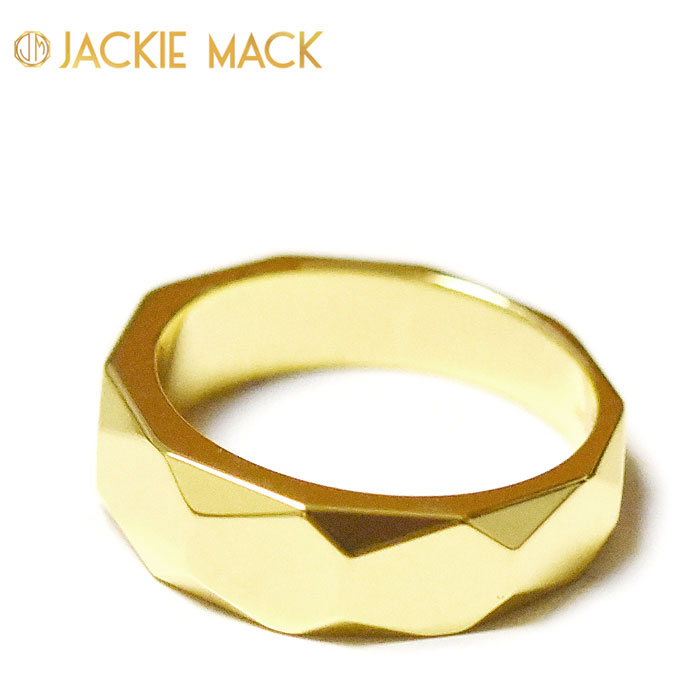 【国内即発】≪JACKIE MACK≫ ゴールド ポイント CZ リング 国内即発】≪JACKIE MACK≫ ゴールド ポイント CZ リング (指輪