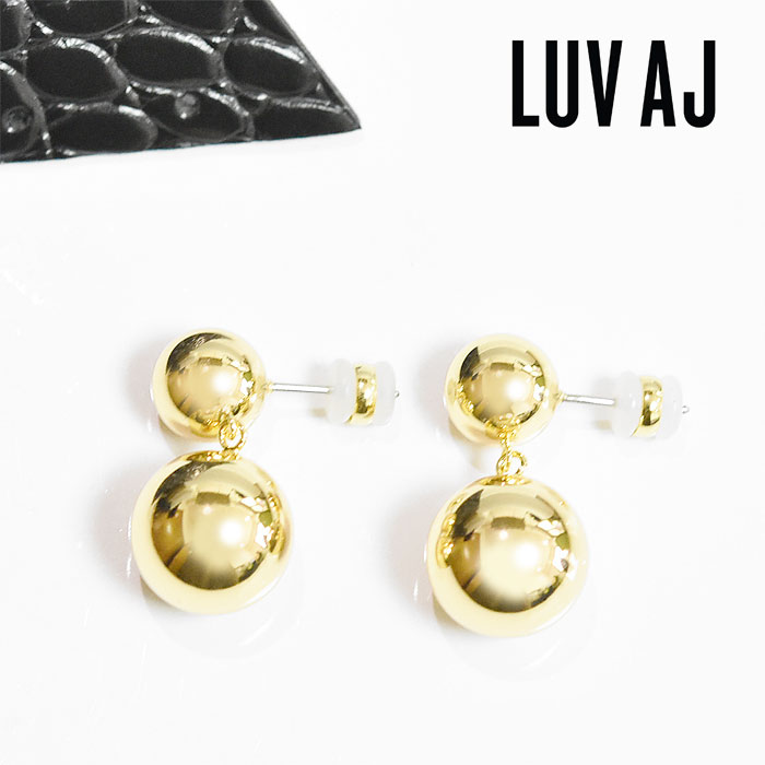 LUV AJ ラブAj ピアス フープ 輪っか 丸 サークル クリスタル LUV AJ ラブAj ピアス コイル ぐるぐる 渦巻き フープ サークル