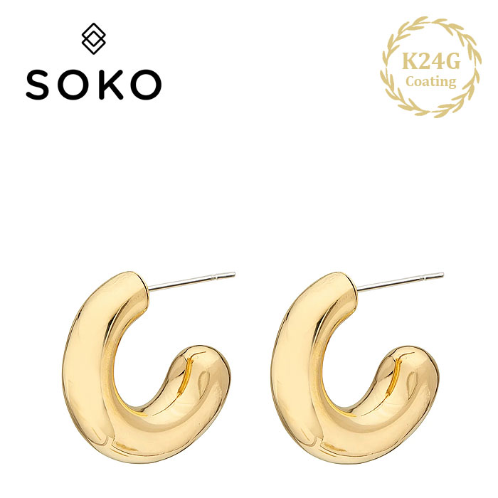新品・未使用【SOKO ソコ】ヘアピン ゴールド 雑誌掲載 24kコート真鍮 新品・未使用【SOKO ソコ】ヘアピン ゴールド 雑誌掲載 24k