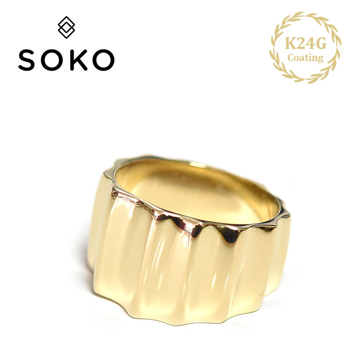 新品・未使用【SOKO ソコ】ヘアピン ゴールド 雑誌掲載 24kコート真鍮 楽天市場】【野呂佳代さん着用】【STORY 雑誌掲載】≪SOKO