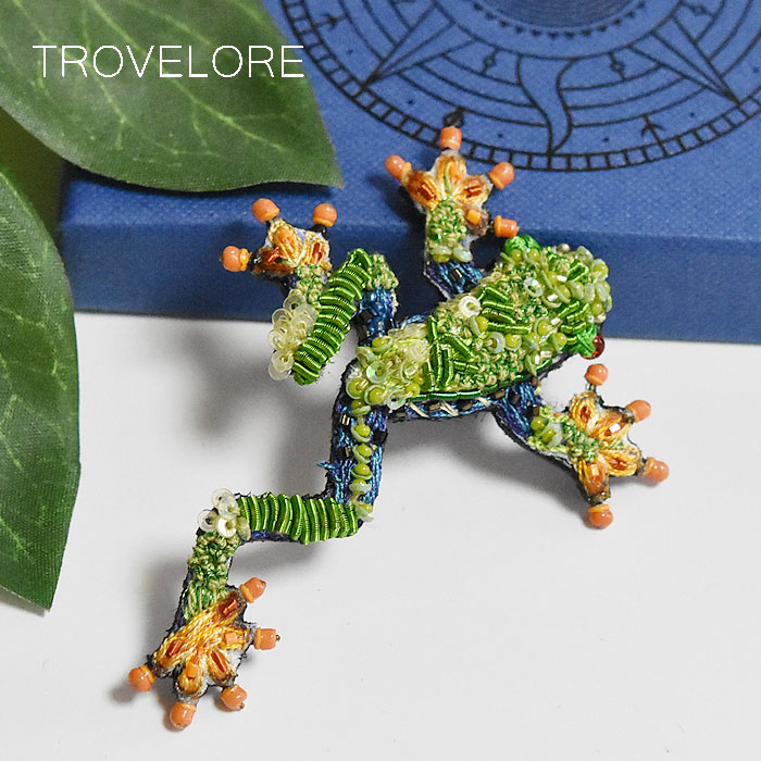 Trovelore 海亀 ブローチ トロべローレ ロンハーマン Trovelore 海亀 ブローチ トロべローレ ロンハーマン アクセサリー