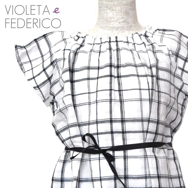 上質で快適 2歳 4歳 5歳 6歳 Violeta E Federico ヴィオレタ エ フェデリコチェック 柄 ワンピース ホワイト ブラックdress Nancy Era Black ベビー キッズ 女の子 W 超美品 Gonzaga Mg Gov Br