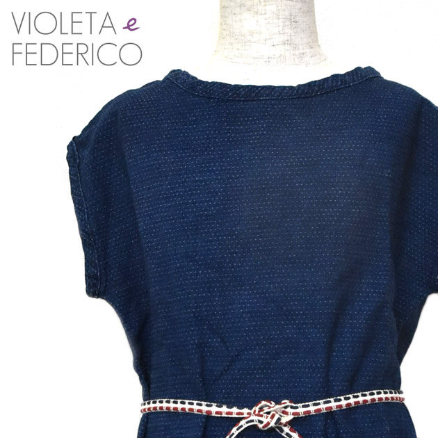 最先端 楽天市場 3歳 Violeta E Federico ヴィオレタ エ フェデリコデニム ワンピース ネイビーdress Eulalia Denim Delave ベビー キッズ 女の子 Zuttoholic 初回限定 Lexusoman Com