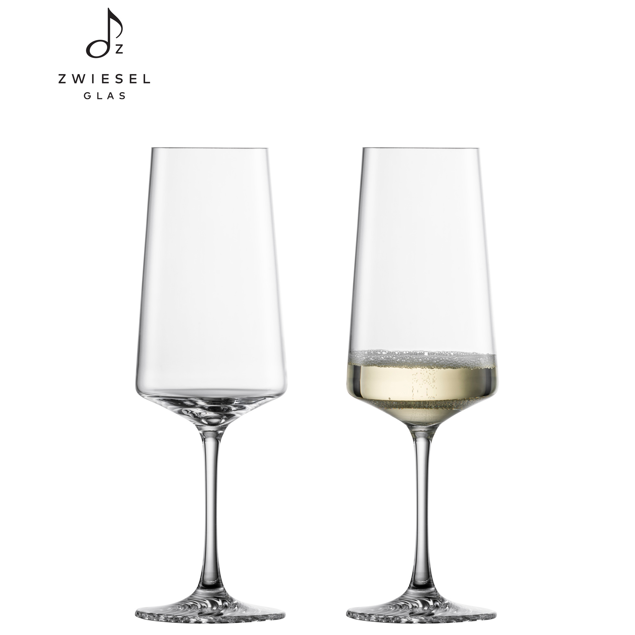 【公式】ツヴィーゼル zwiesel エコー / シャンパン "発泡ポイント付" 395ml 123382 食洗機対応 ドイツ製（2個 / 4個セット）｜ツヴィーゼル　店