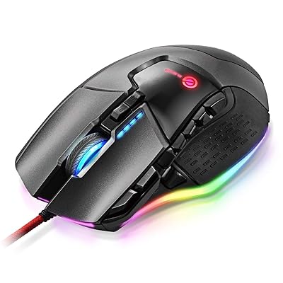 ゲーミングマウス 13ボタン プログラム可能 RGB対応 ハードウェアマクロ搭載 DPI調整(100~16000)