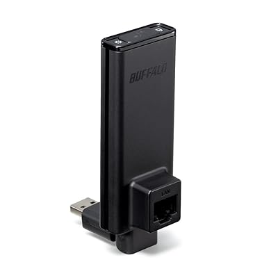 BUFFALO 11n/a/g/b 300Mbps 簡単無線LAN子機 single band WLI-UTX-AG300/C