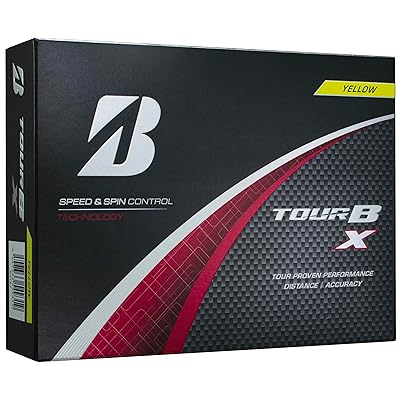 ゴルフどんぶり鉢 TOUR B X 2024年模範例 12球入 黄色 B4YXJ