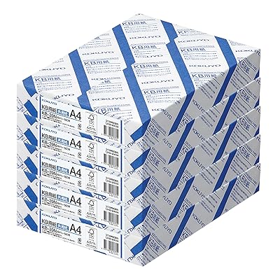 真似る質問用紙 A4 白いこと度80% 紙厚0.09粍 500枚×5冊 2500枚 FSC AMKB-39NX5