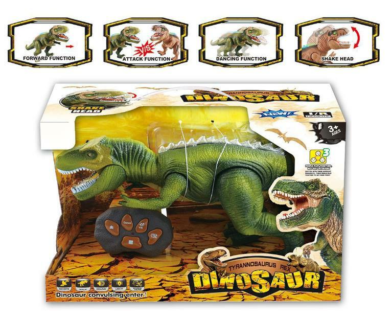 タイムセール！】 恐竜 ラジコン 3体セットdinosaur leader 歩く