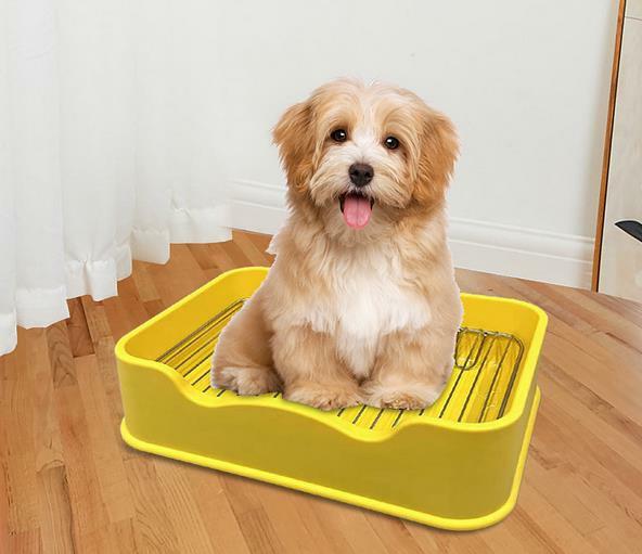ペットトイレ トレー ステンレス鋼犬のトイレトレーニングトレイ