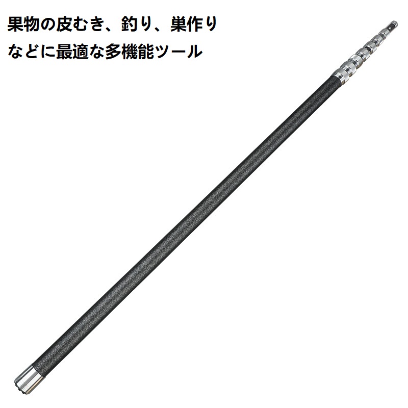 伸縮式魚釣り網極点 伸縮式ランディングネットロッド 手道具 耐摩耗 多役立つこと 携帯型 取りつくろう付属品 取り替えっこ用