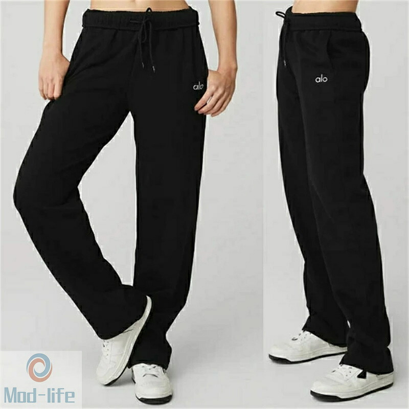 ★ALOYoga★ アコレードストレートレッグ スウェットパンツ Accolade Straight Leg Sweatpant ユニセックス オーバーサイズ デザイン カラー４色 動きやすい レディース メンズ セレクトショップ リラックス シンプル ５サイズ アメリカ ボトムス ストレートパンツ