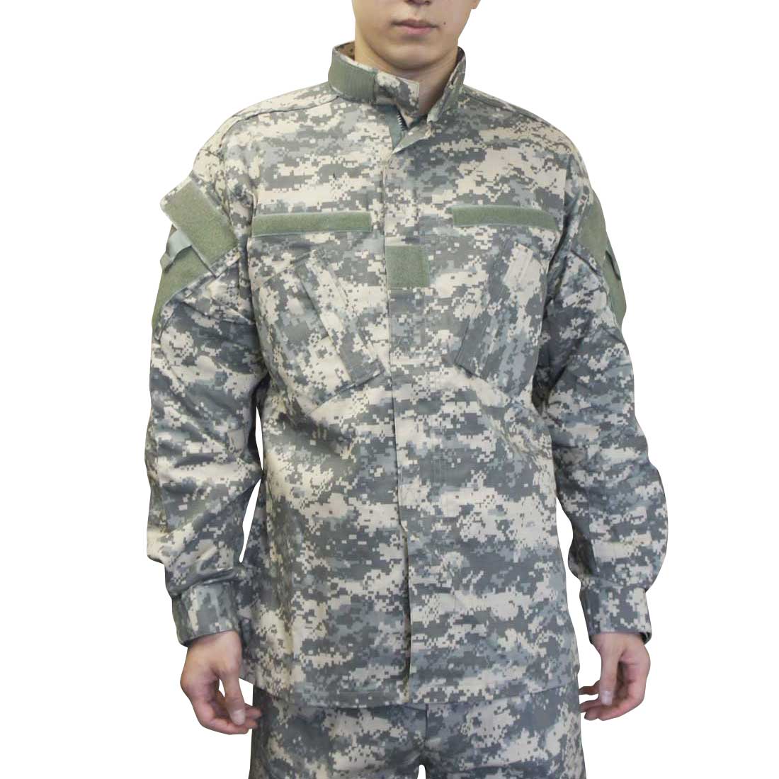 楽天市場】長袖 ミリタリー ACU ジャケット メンズ BDU デジタル